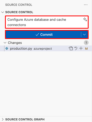 A screenshot showing the changes being committed and pushed to GitHub.