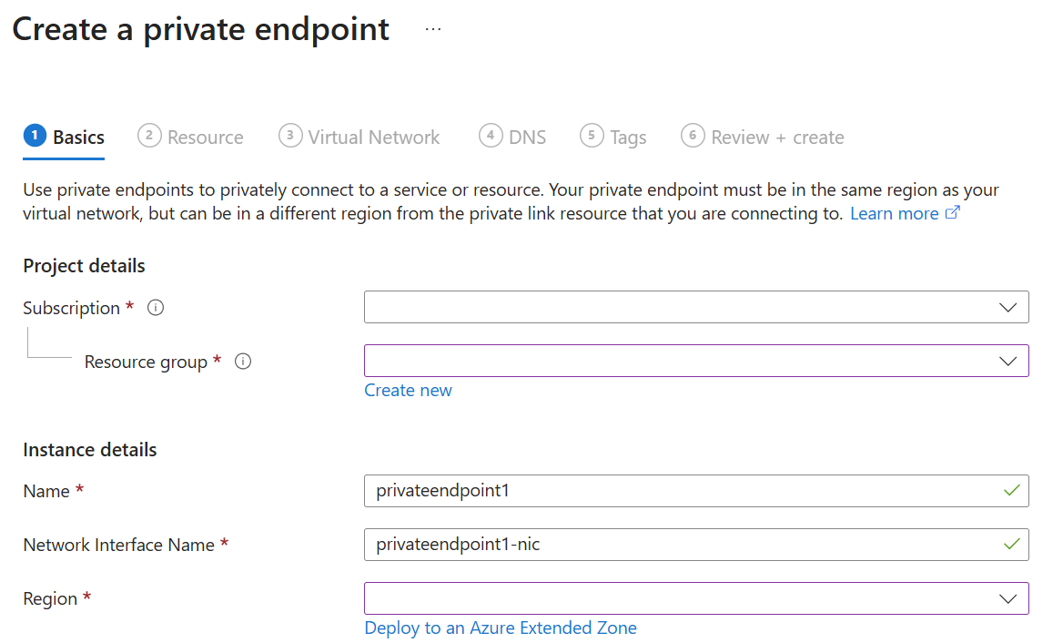 image for private endpoint creation for mfs part 1
