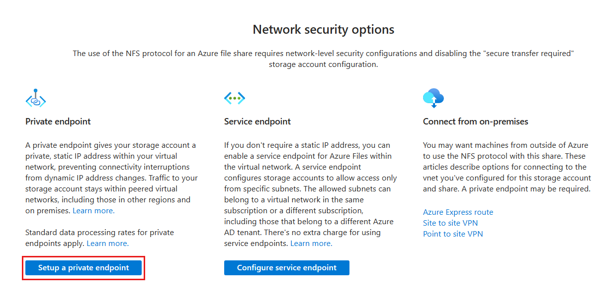 Screenshot showing network-level security configurations.