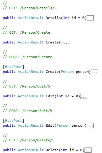 Inside the Person controller Inside the Person controller