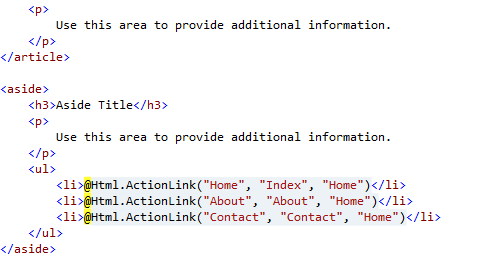 New template, using Razor and HTML5 markup New template, using Razor and HTML5 markup