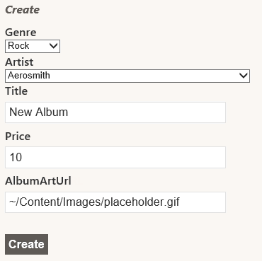 Creating an Album Creating an Album