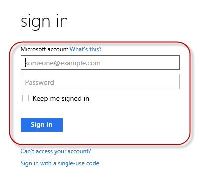 Log on to Windows Azure portal Log on to Windows Azure portal