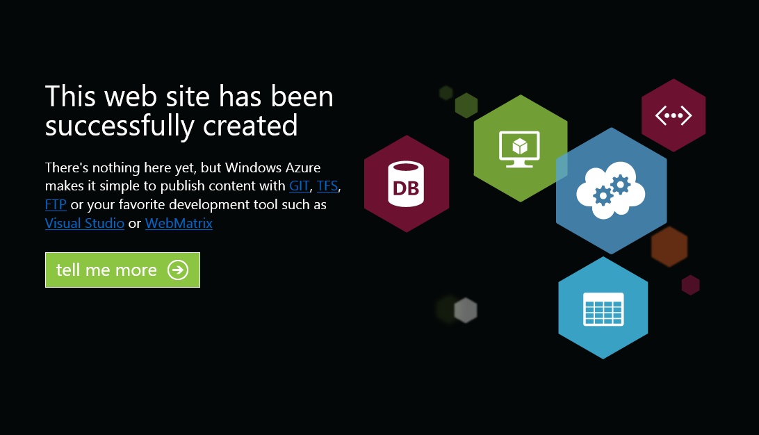 Web site running Web site running