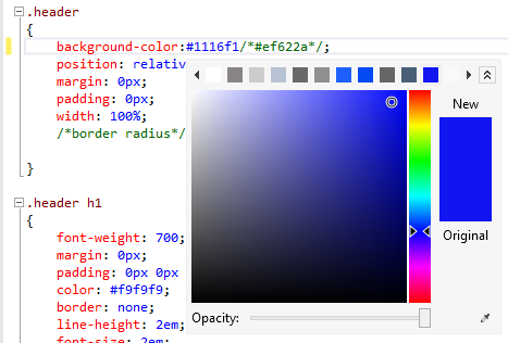 Color picker gradient Color picker gradient