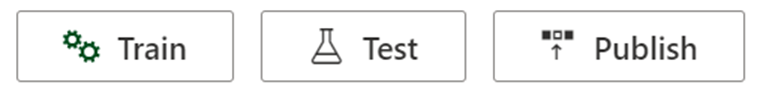 A screenshot showing the button for publishing an app.
