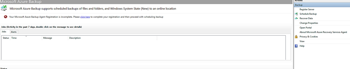 Screenshot shows how to complete the registration.