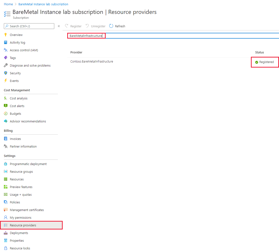 Networking diagram of Azure Large Instances.