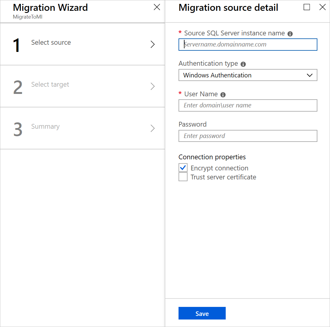 Screenshot of Source Details.