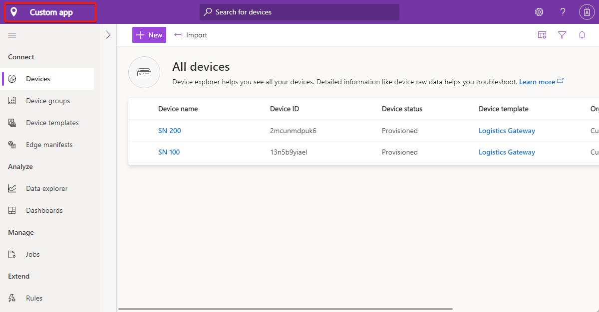 Screenshot that shows a custom UI theme.