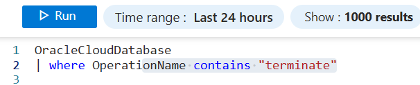 Screenshot of custom log search condition in alert rule.