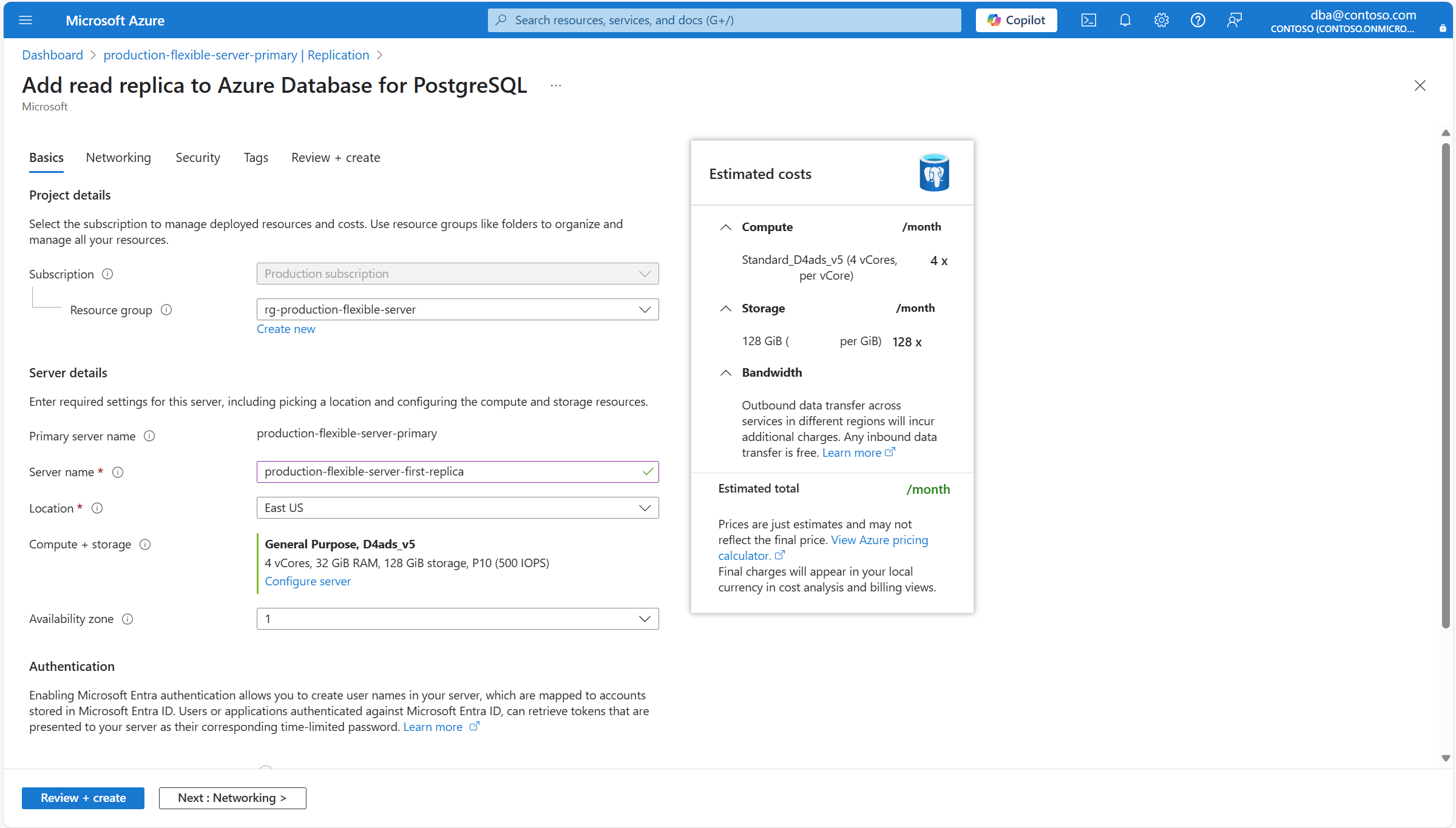 Screenshot showing the location of the Configure server link.