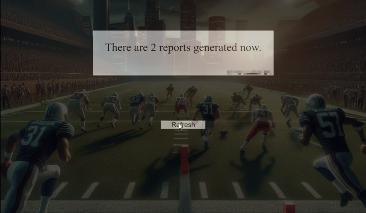 Screenshot of the sample app billboard UI after it changes.