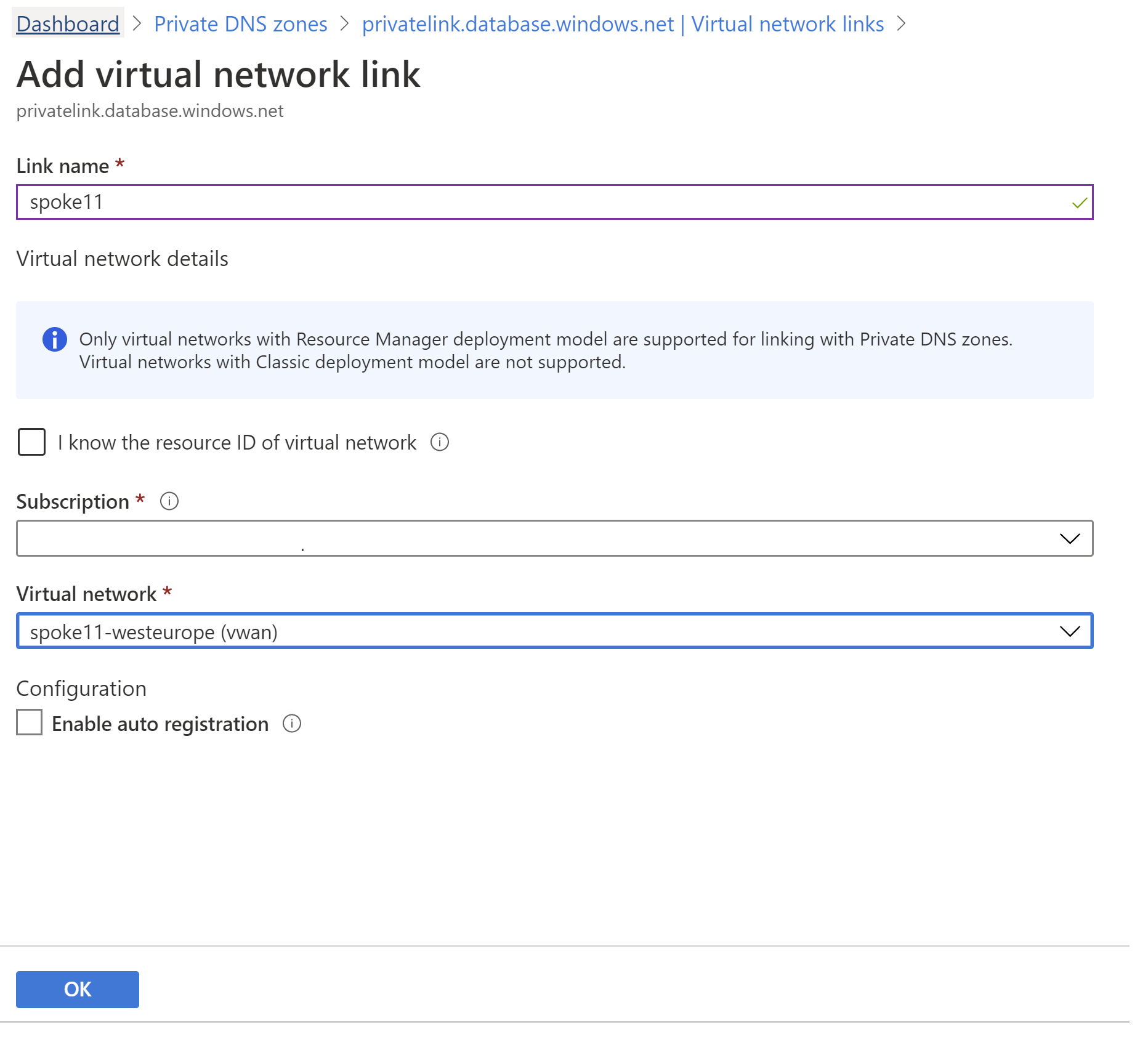 DNS link