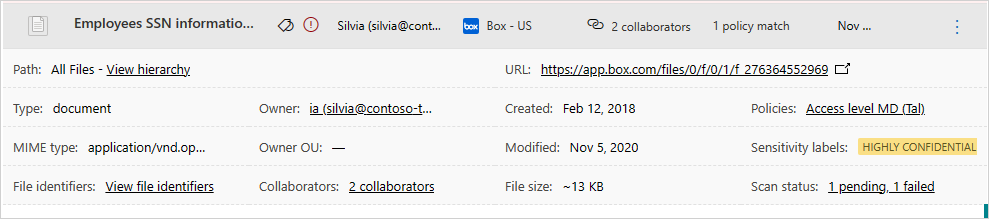 Screenshot showing the file drawer.