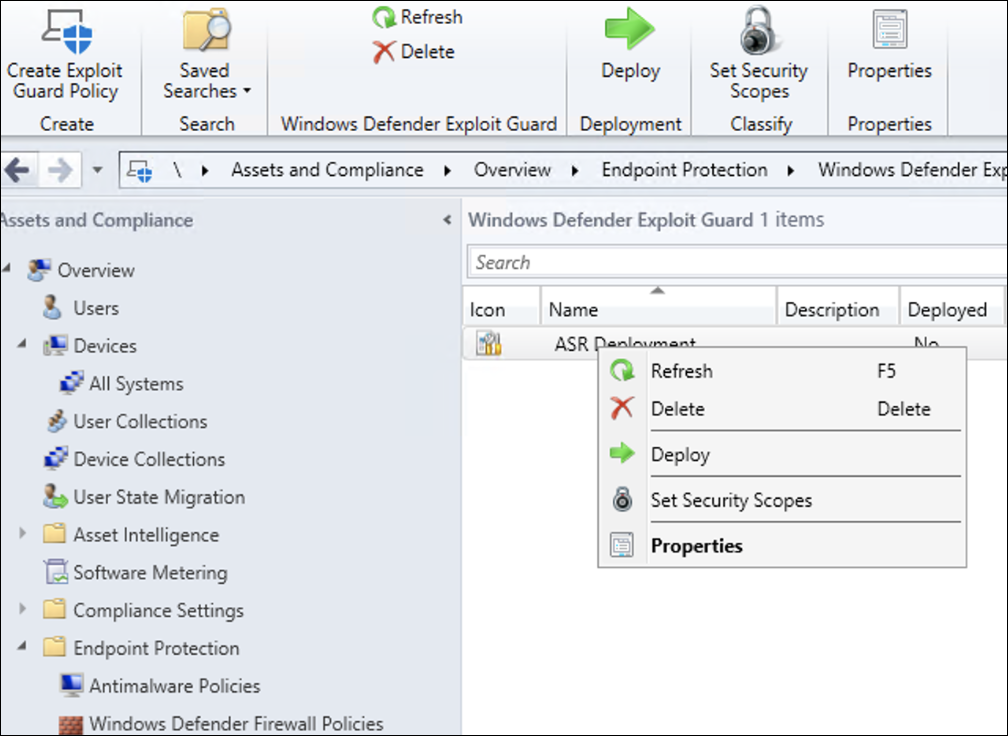 The Microsoft Configuration Manager console4