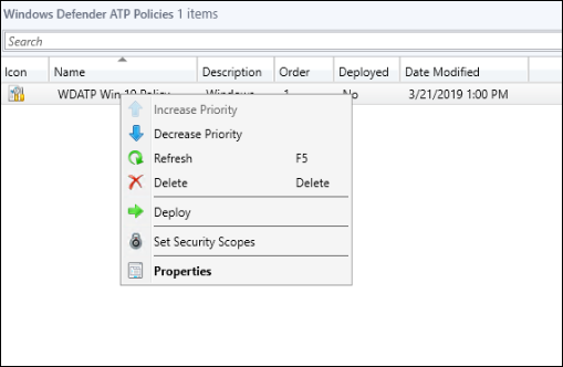 The configuration settings4
