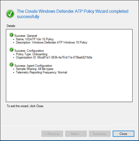 The configuration settings3