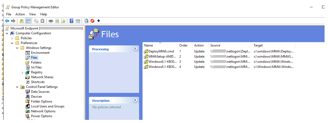 The group policy - 1