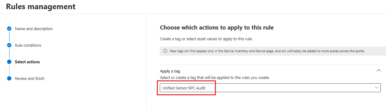 Screenshot that shows the config tag.