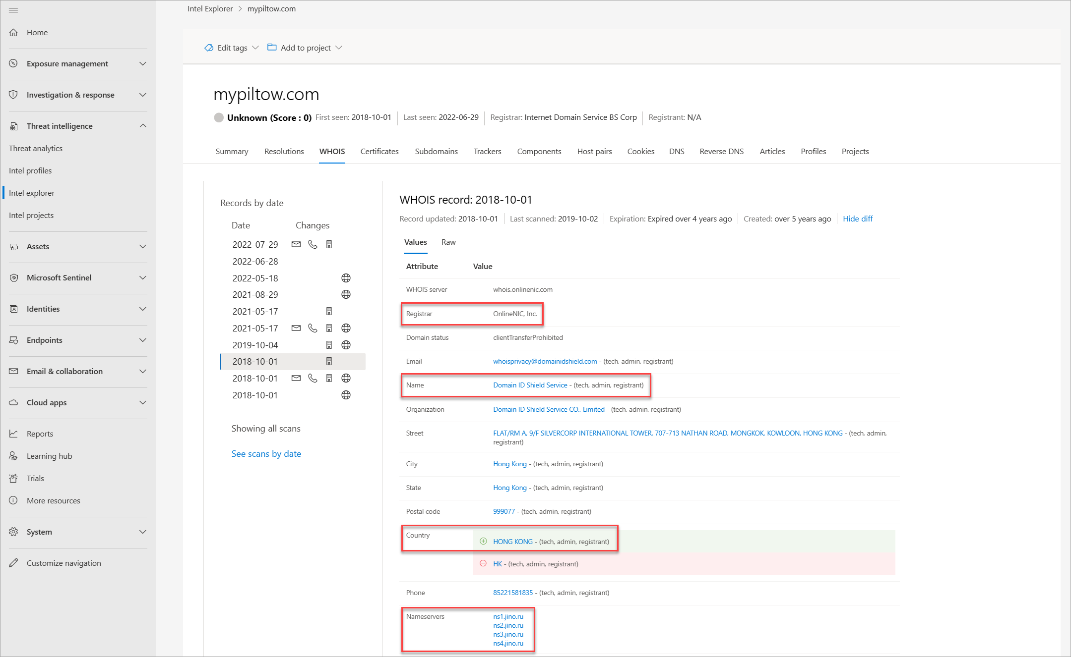 Tutorial Infra Chain My Piltowcom 2 Whois.