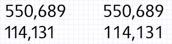 Text using OpenType proportional and tabular figures Text using OpenType proportional & tabular figures
