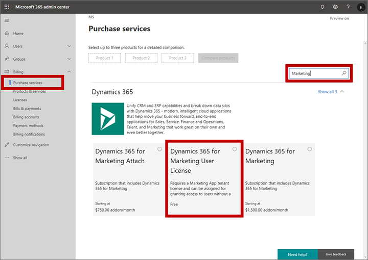 Purchase a free user license for Customer Insights - Journeys Purchase a free user license for Customer Insights - Journeys.
