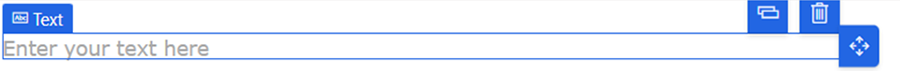 Add a text element detail Add a text element detail.