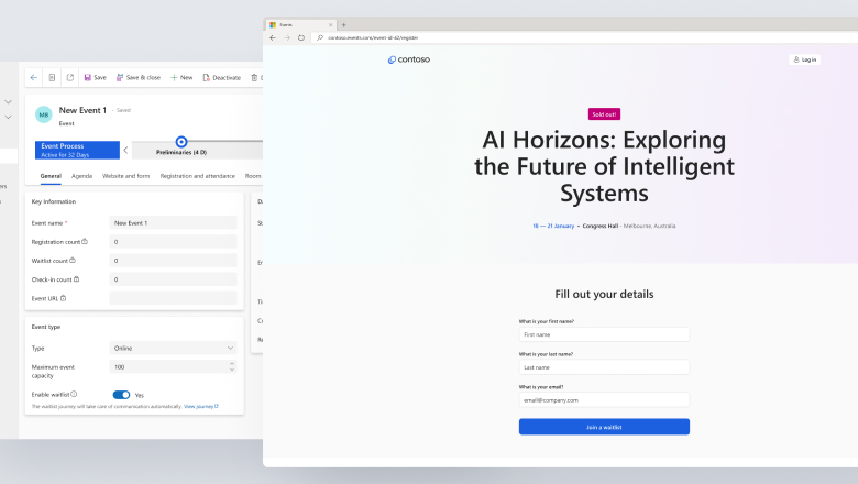 Maximize event capacity with waitlist registrations in Customer Insights - Journeys.