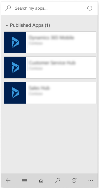 Select an app to use Select an app that you want to use.