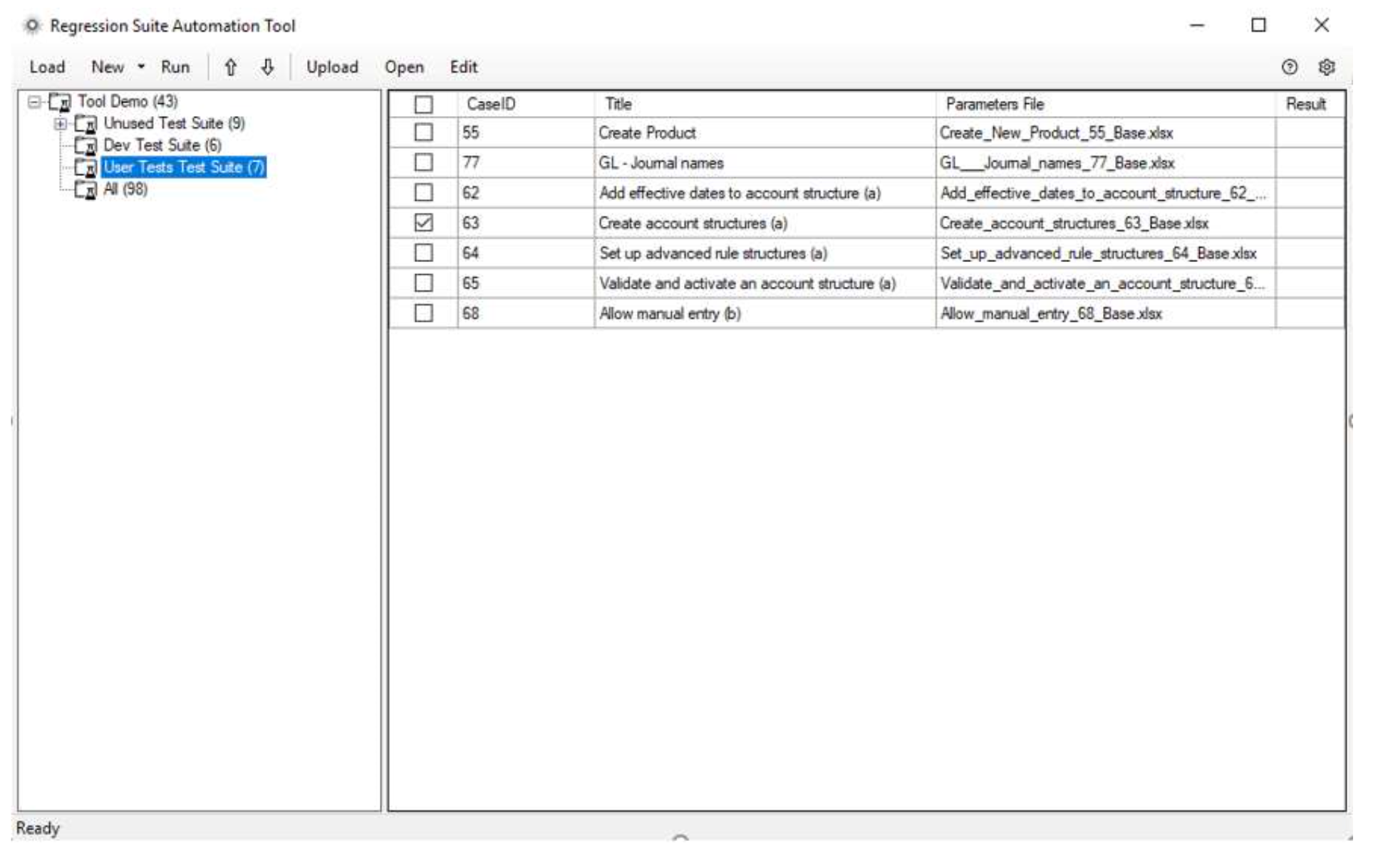 Regression Suite Automation Tool.