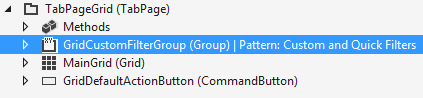 Click Custom and Quick Filters.