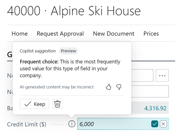 A suggestion from Copilot. A suggestion from Copilot.