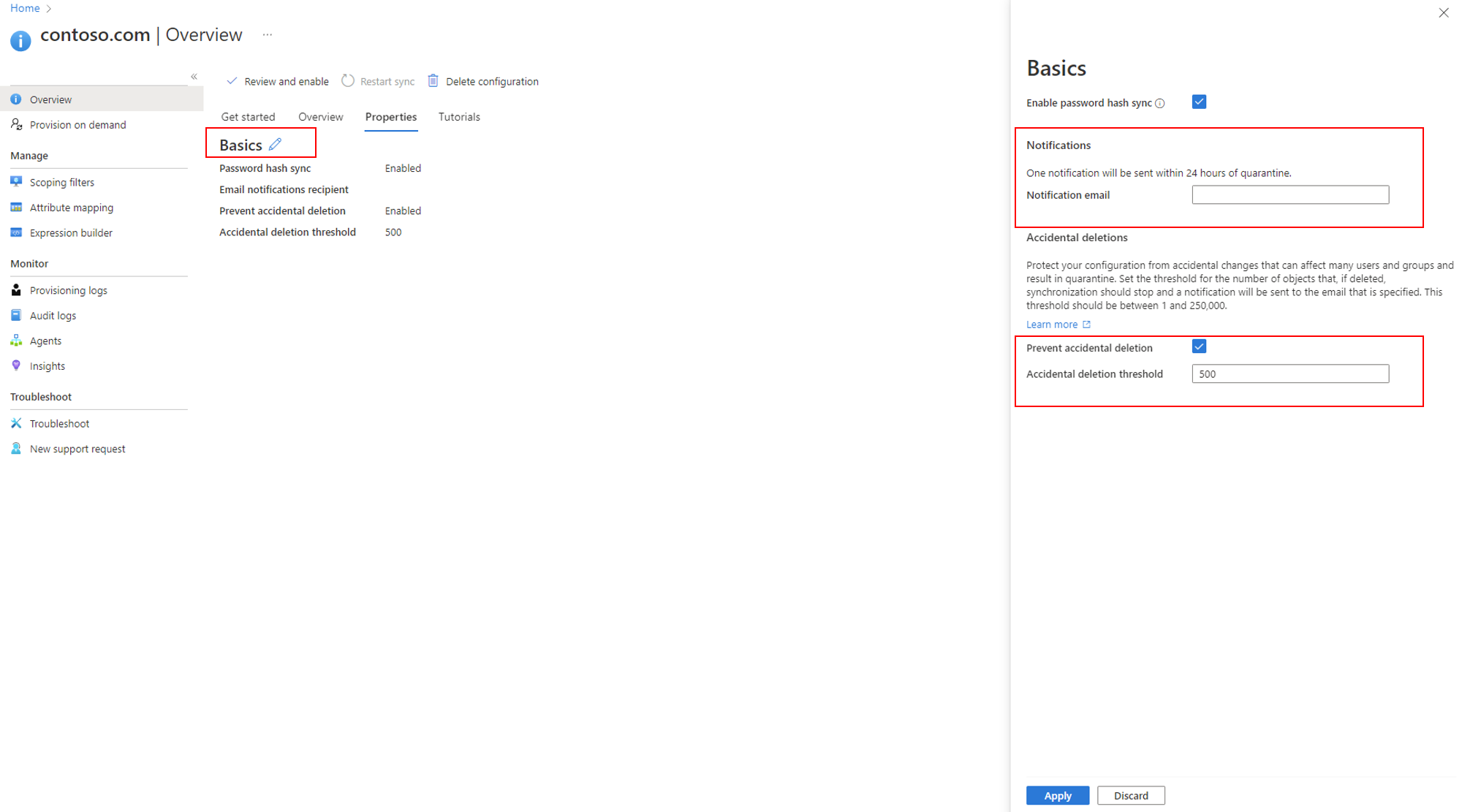 Screenshot of basics.