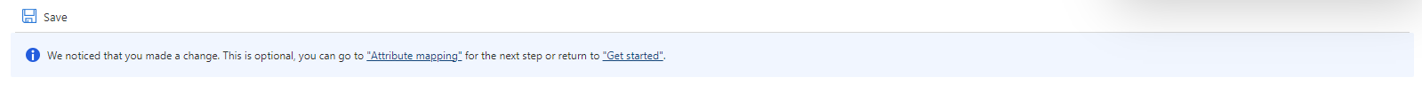 Screenshot of the nudge for scoping filters.