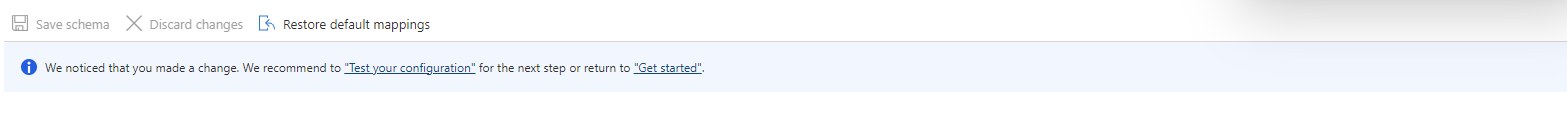Screenshot of the nudge for attribute filters.