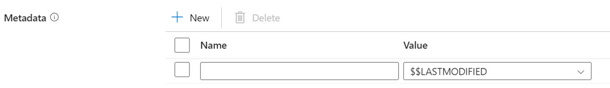 Screenshot showing metadata.