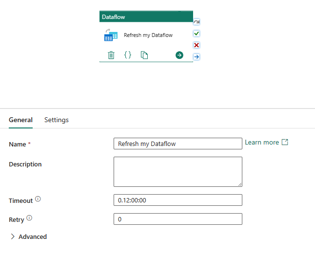 Screenshot showing the integration with pipelines.