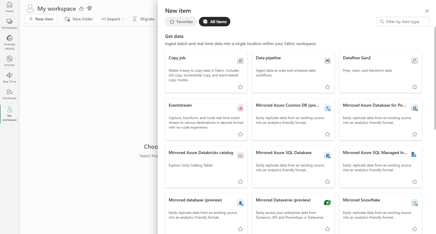 Screenshot of the Data science home page.