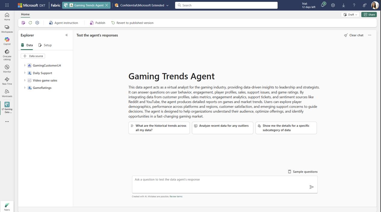 Screenshot highlighting the Clear chat feature.