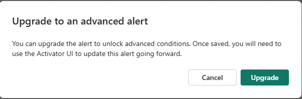 Screenshot showing the upgrade window.