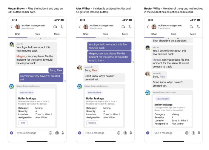 Mobile User Specific Views