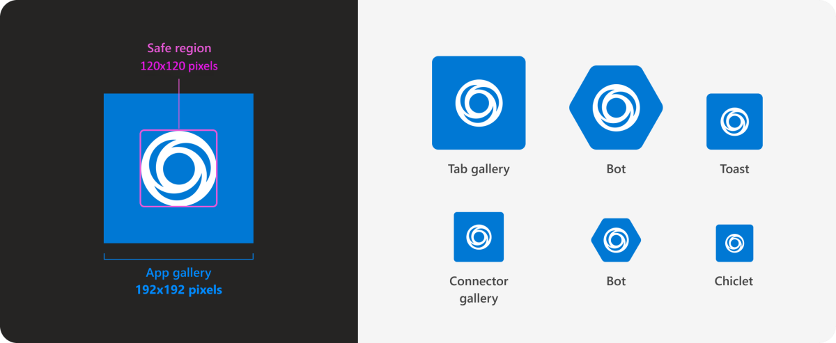 Teams color icon and design guidance.