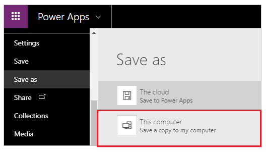 Save app Save app.