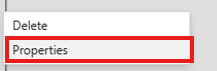 Screenshot of entering the experience to edit properties of an existing relationship.