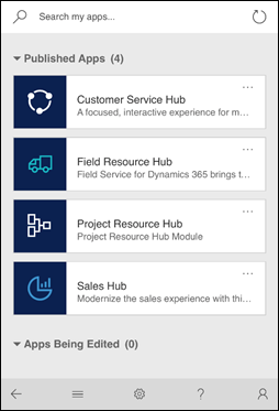Unified Interface phone app Unified Interface phone app