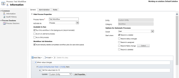 Finding the workflow dependency
