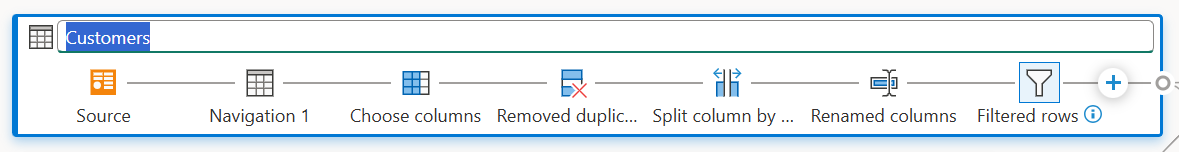 Screenshot of the diagram view showing how double clicking the query name makes the name editable.