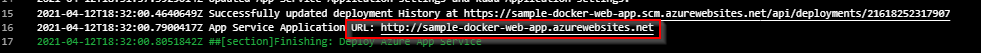 Pipeline logs