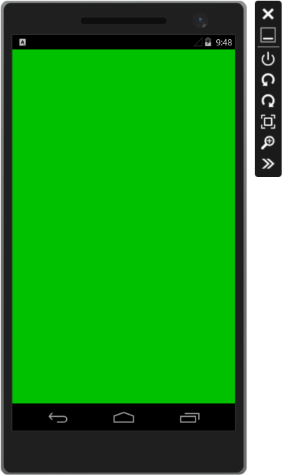 CppMDD_Emulator_Running_App The emulator running your app